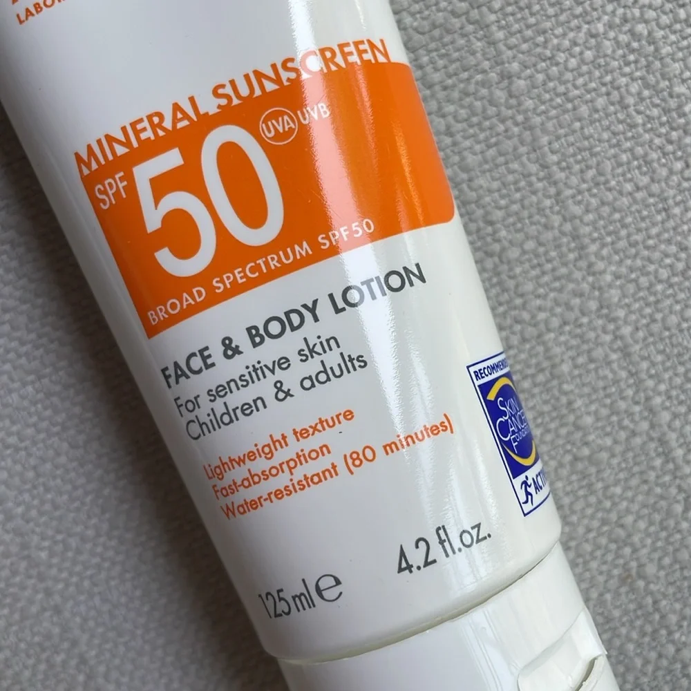 Avene Mineral Sunscreen Face & Body Lotion SPF 50 sealed